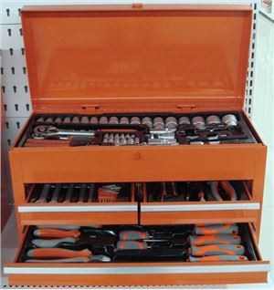 Kit d'eines 117Pcs amb caixa metàl·lica