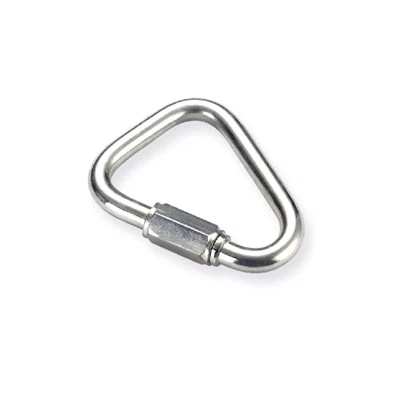 Enllaç ràpid d'acer triangular Delta