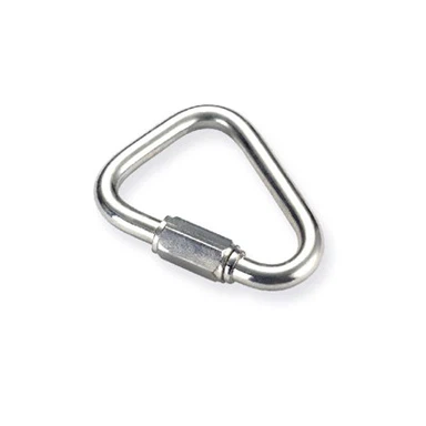 Enllaç ràpid d'acer triangular Delta