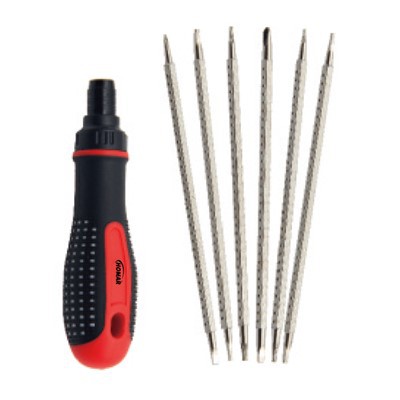 Joc de tornavís amb mànec de trinquet